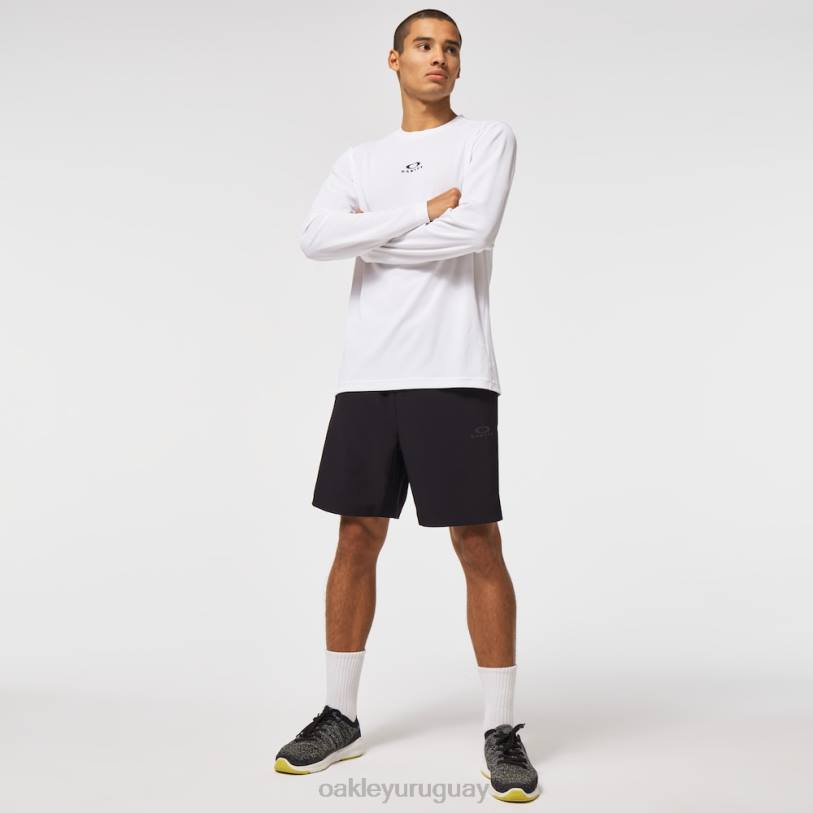 Oakley camiseta de manga larga de entrenamiento fundamental XT4H2409 ropa blanco