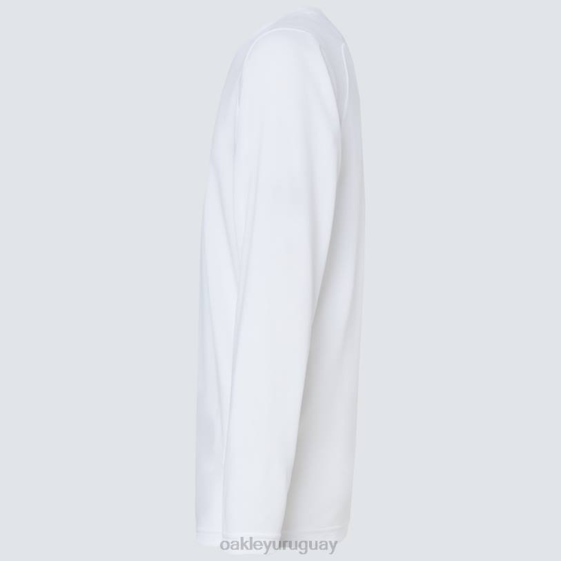 Oakley camiseta de manga larga de entrenamiento fundamental XT4H2409 ropa blanco