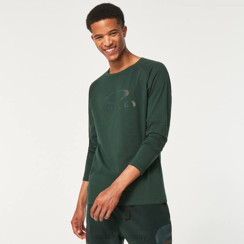 Oakley camiseta de pasión por los viajes XT4H2355 ropa cazador verde