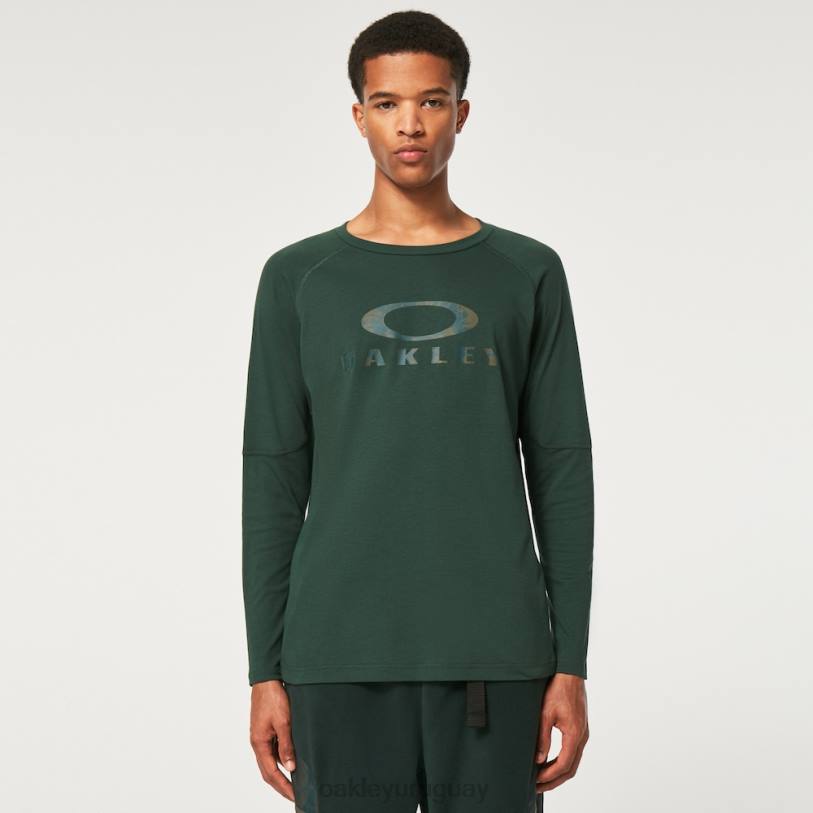 Oakley camiseta de pasión por los viajes XT4H2355 ropa cazador verde