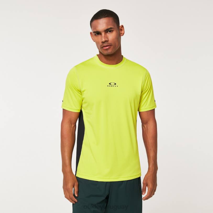 Oakley camiseta de persecución lite ss XT4H2148 ropa azufre