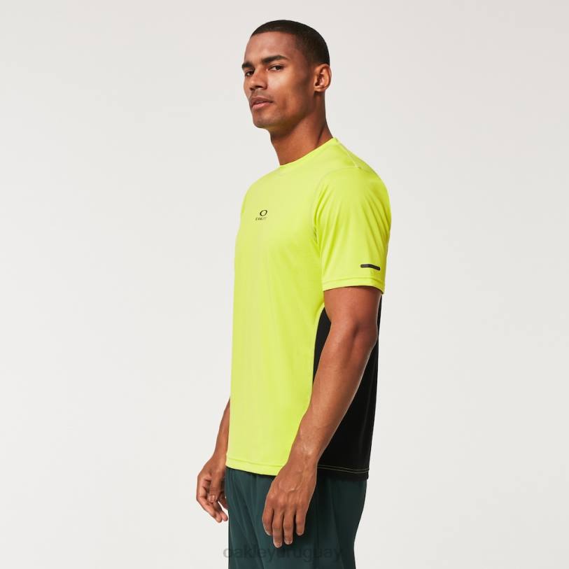 Oakley camiseta de persecución lite ss XT4H2148 ropa azufre