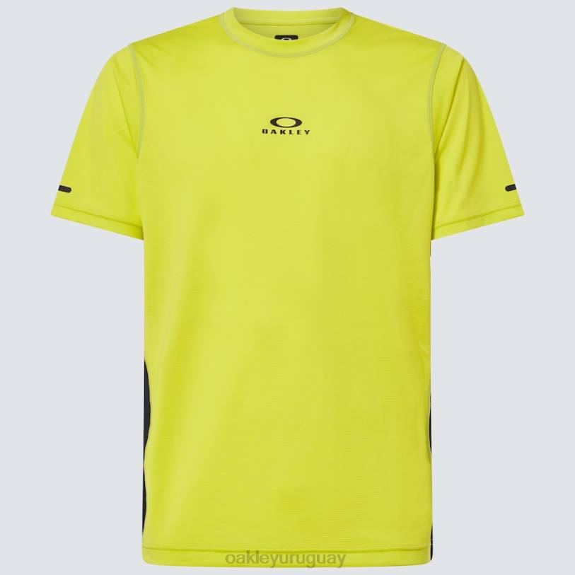 Oakley camiseta de persecución lite ss XT4H2148 ropa azufre