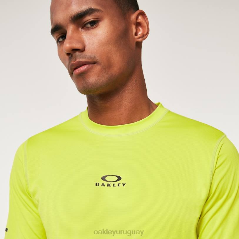 Oakley camiseta de persecución lite ss XT4H2148 ropa azufre