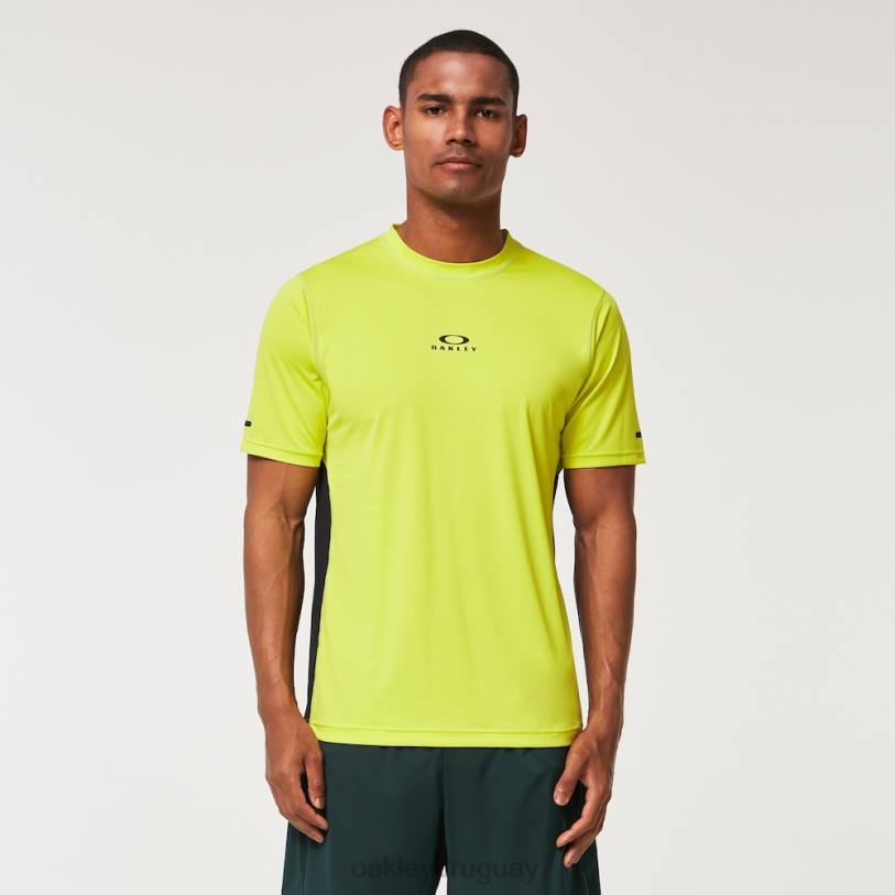 Oakley camiseta de persecución lite ss XT4H2148 ropa azufre