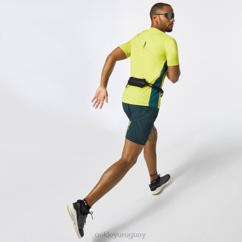 Oakley camiseta de rendimiento ss XT4H2495 ropa amarillo fluo