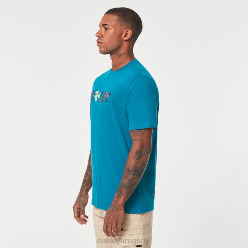 Oakley camiseta floral splah b1b XT4H2116 ropa aurora azul