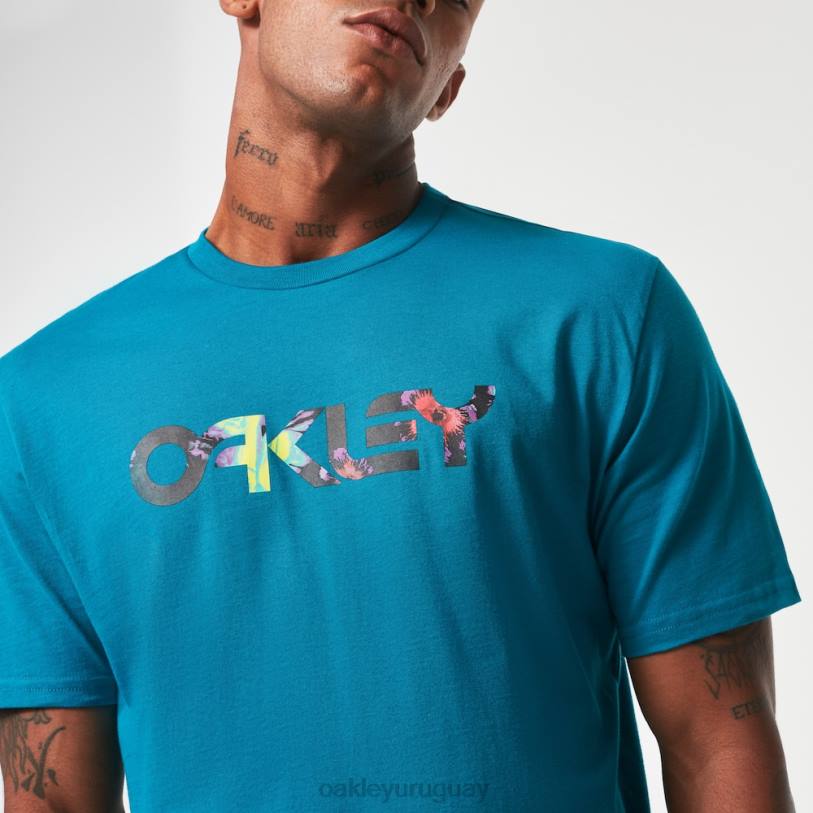 Oakley camiseta floral splah b1b XT4H2116 ropa aurora azul
