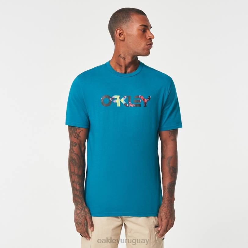 Oakley camiseta floral splah b1b XT4H2116 ropa aurora azul