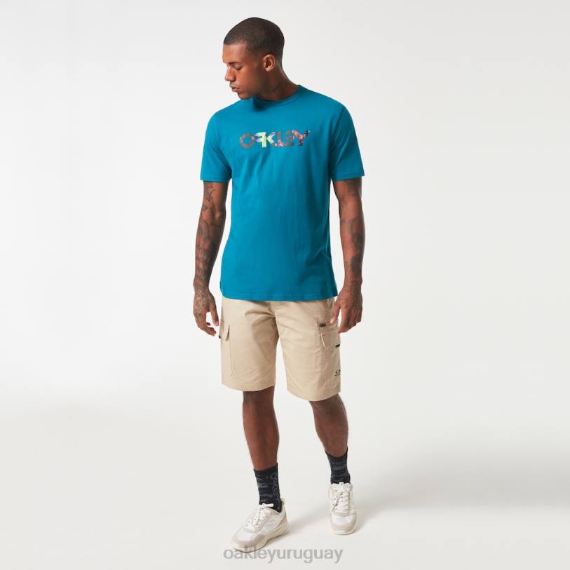 Oakley camiseta floral splah b1b XT4H2116 ropa aurora azul