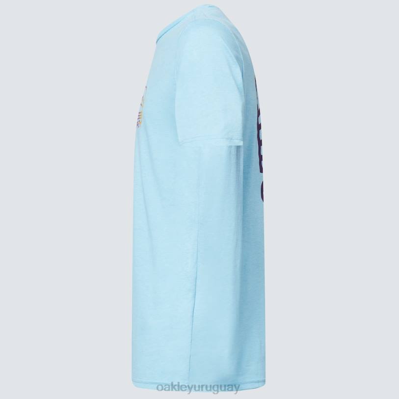 Oakley camiseta gradiente montaña b1b XT4H2382 ropa azul brillante