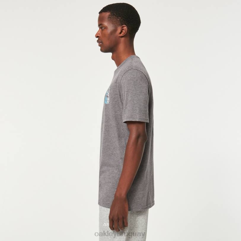 Oakley camiseta gradiente montaña b1b XT4H2383 ropa nuevo gris atlético