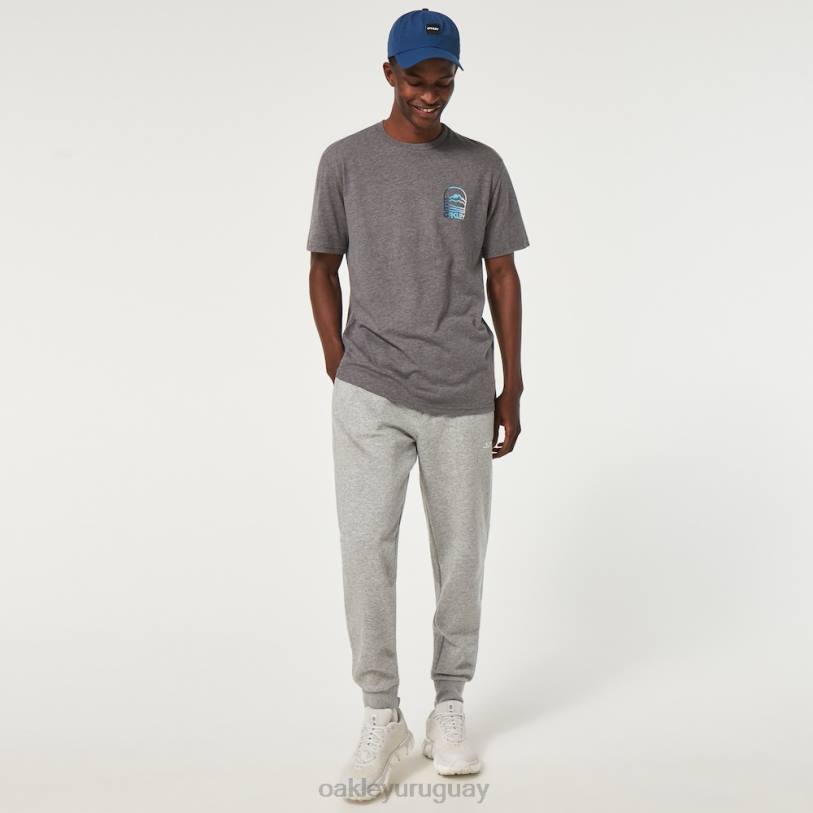 Oakley camiseta gradiente montaña b1b XT4H2383 ropa nuevo gris atlético