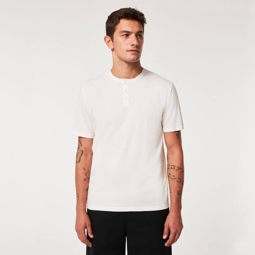 Oakley camiseta henley relajada XT4H2205 ropa blanco