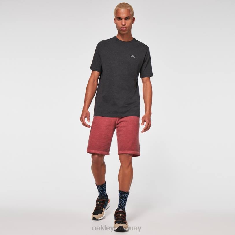 Oakley camiseta holgada de manga corta XT4H2137 ropa brezo gris oscuro