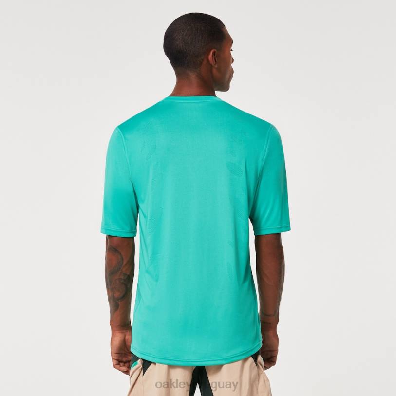 Oakley camiseta latitude rc ss XT4H2158 ropa Menta verde
