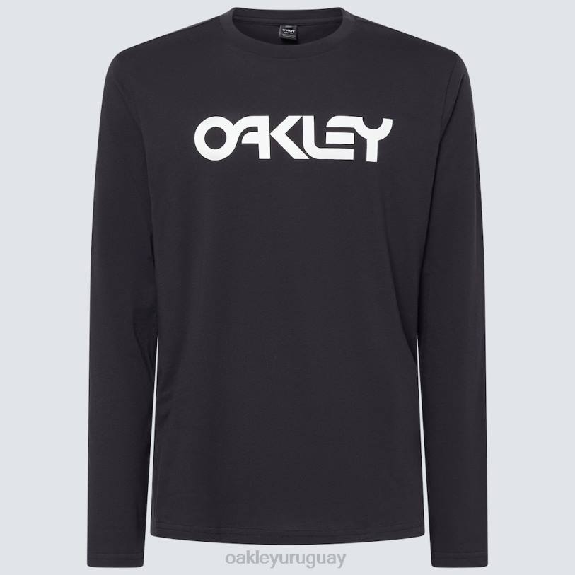 Oakley camiseta mark ii l/s 2.0 XT4H2584 ropa blanco negro
