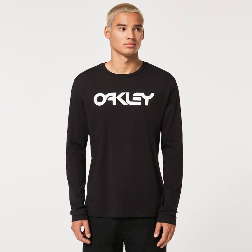 Oakley camiseta mark ii l/s 2.0 XT4H2584 ropa blanco negro