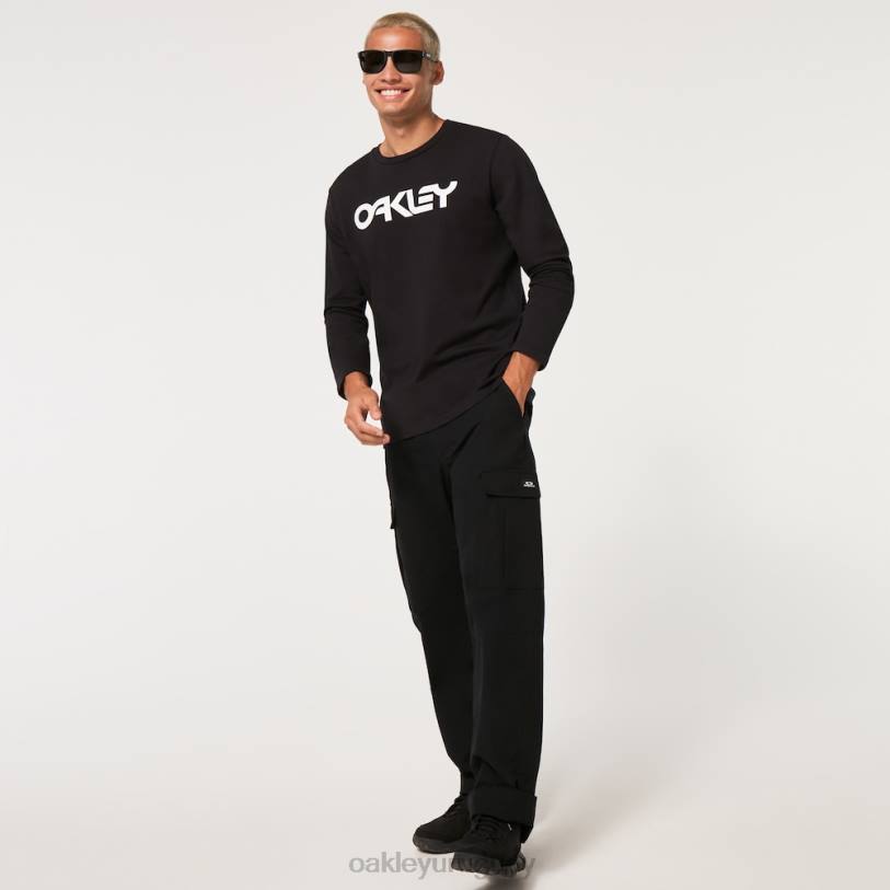 Oakley camiseta mark ii l/s 2.0 XT4H2584 ropa blanco negro