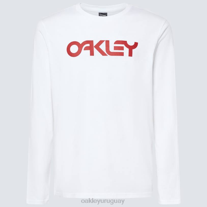 Oakley camiseta mark ii l/s 2.0 XT4H2585 ropa blanco
