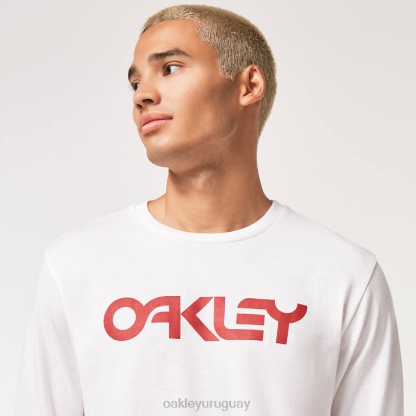Oakley camiseta mark ii l/s 2.0 XT4H2585 ropa blanco