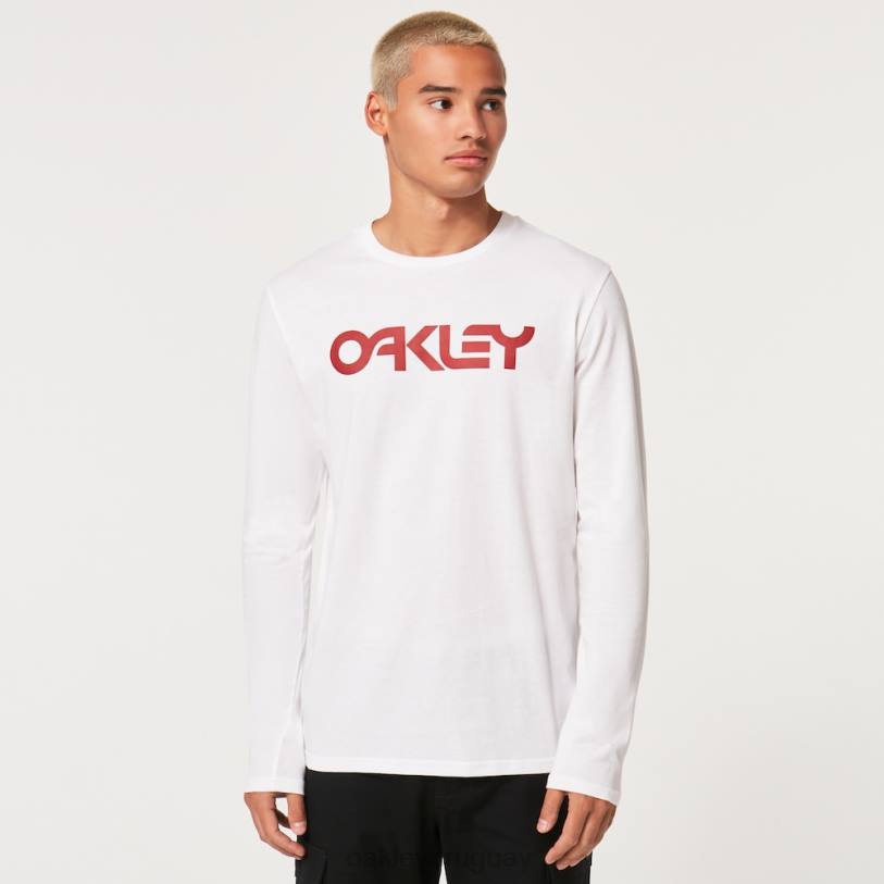 Oakley camiseta mark ii l/s 2.0 XT4H2585 ropa blanco