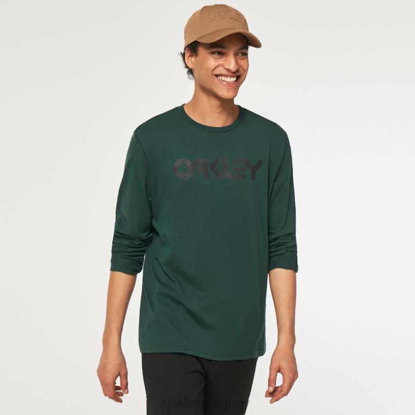 Oakley camiseta mark ii l/s 2.0 XT4H2587 ropa cazador verde