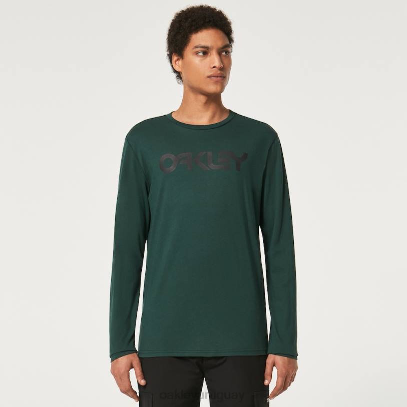 Oakley camiseta mark ii l/s 2.0 XT4H2587 ropa cazador verde
