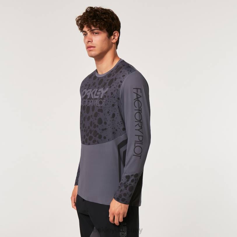 Oakley camiseta maven rc ls XT4H2611 ropa rana negra