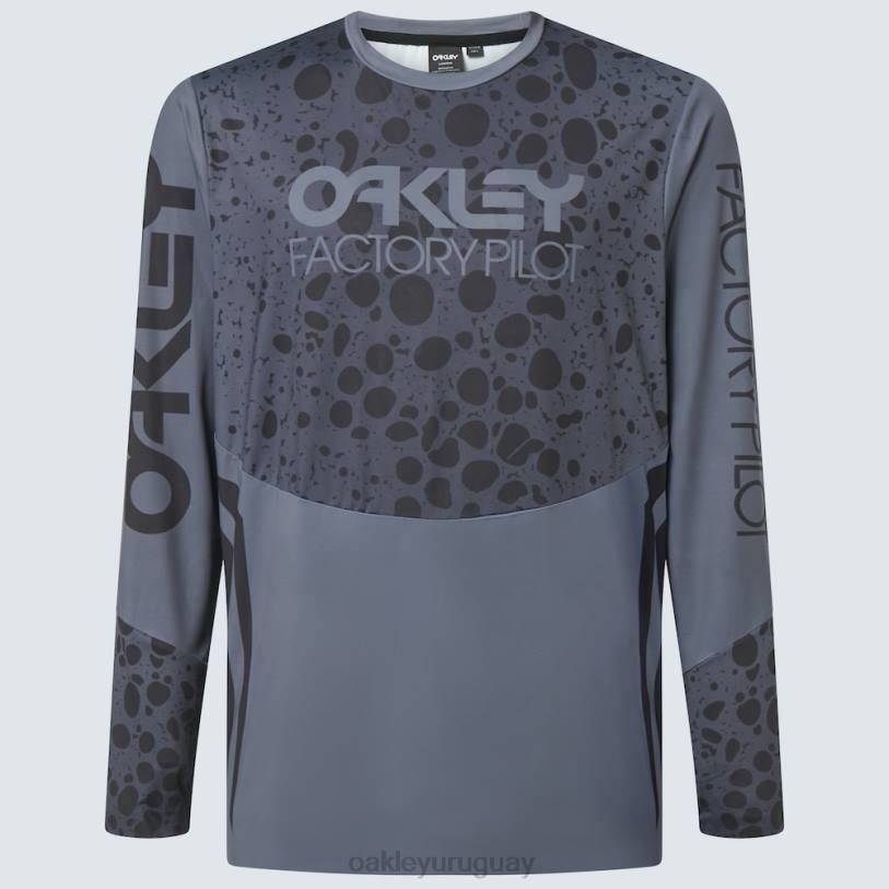 Oakley camiseta maven rc ls XT4H2611 ropa rana negra