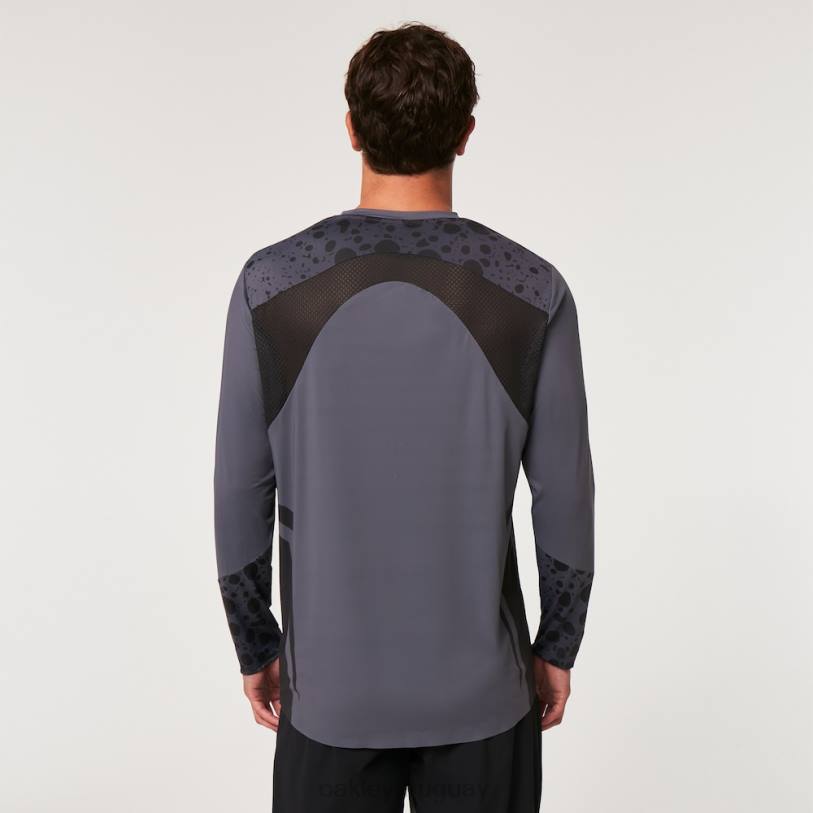 Oakley camiseta maven rc ls XT4H2611 ropa rana negra