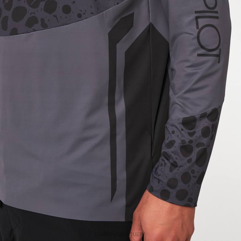 Oakley camiseta maven rc ls XT4H2611 ropa rana negra