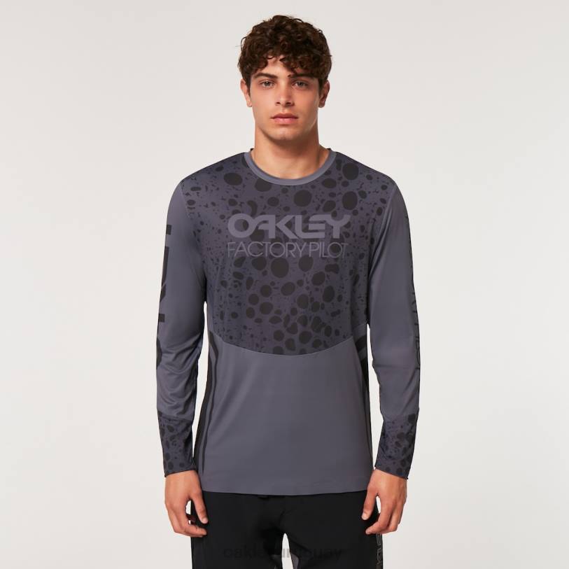 Oakley camiseta maven rc ls XT4H2611 ropa rana negra