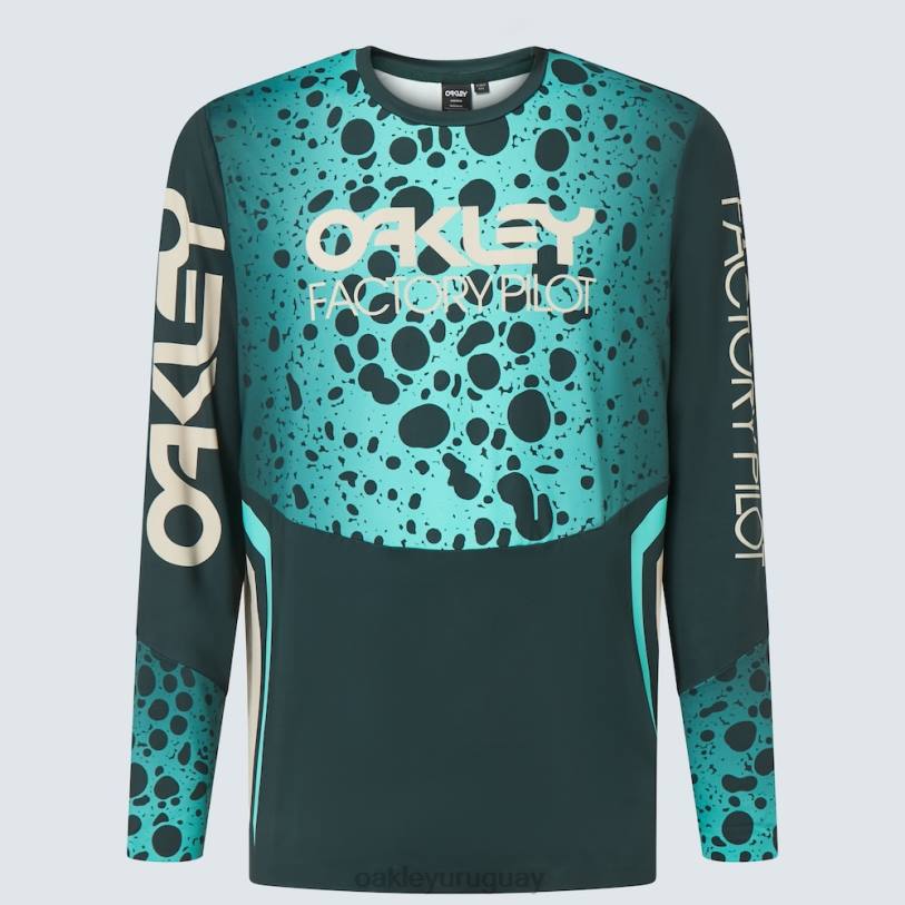 Oakley camiseta maven rc ls XT4H2612 ropa rana verde