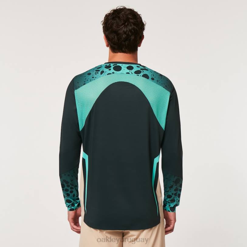 Oakley camiseta maven rc ls XT4H2612 ropa rana verde