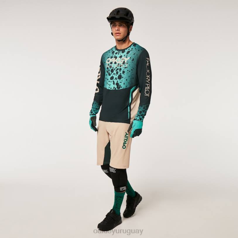 Oakley camiseta maven rc ls XT4H2612 ropa rana verde