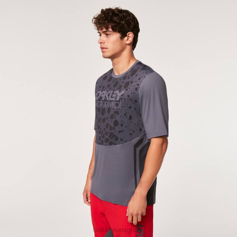 Oakley camiseta maven rc ss XT4H2609 ropa rana negra