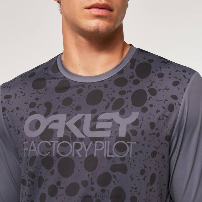 Oakley camiseta maven rc ss XT4H2609 ropa rana negra