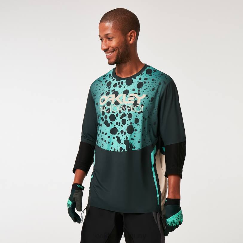 Oakley camiseta maven rc ss XT4H2610 ropa rana verde