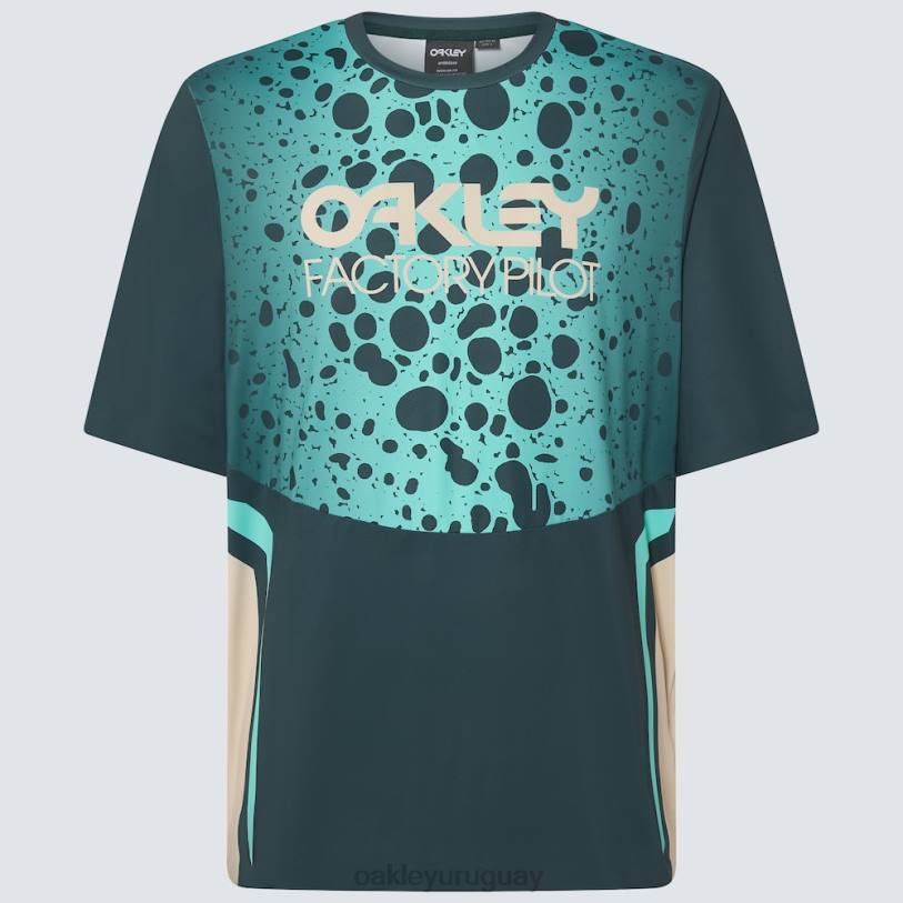 Oakley camiseta maven rc ss XT4H2610 ropa rana verde