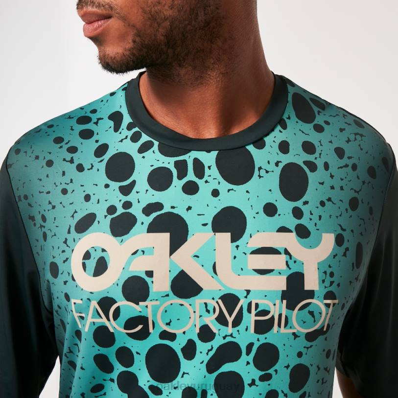 Oakley camiseta maven rc ss XT4H2610 ropa rana verde