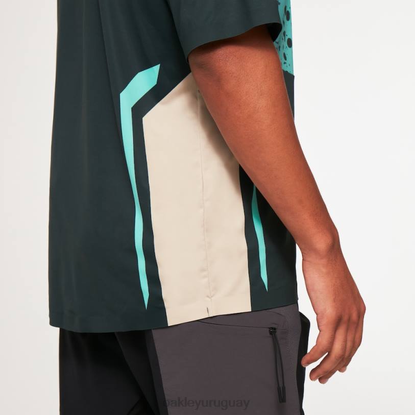 Oakley camiseta maven rc ss XT4H2610 ropa rana verde