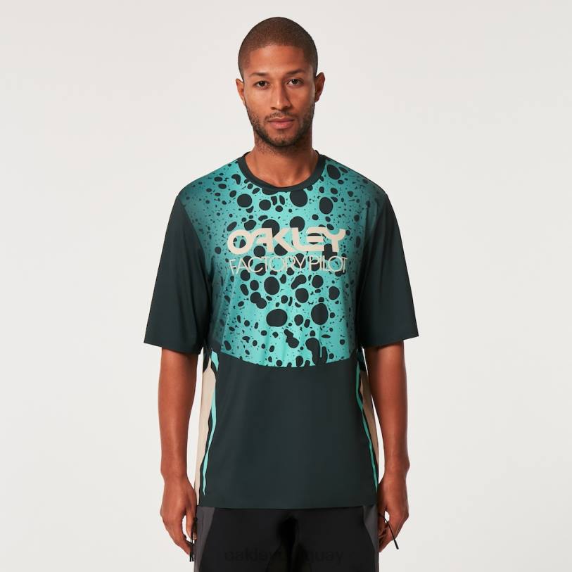 Oakley camiseta maven rc ss XT4H2610 ropa rana verde