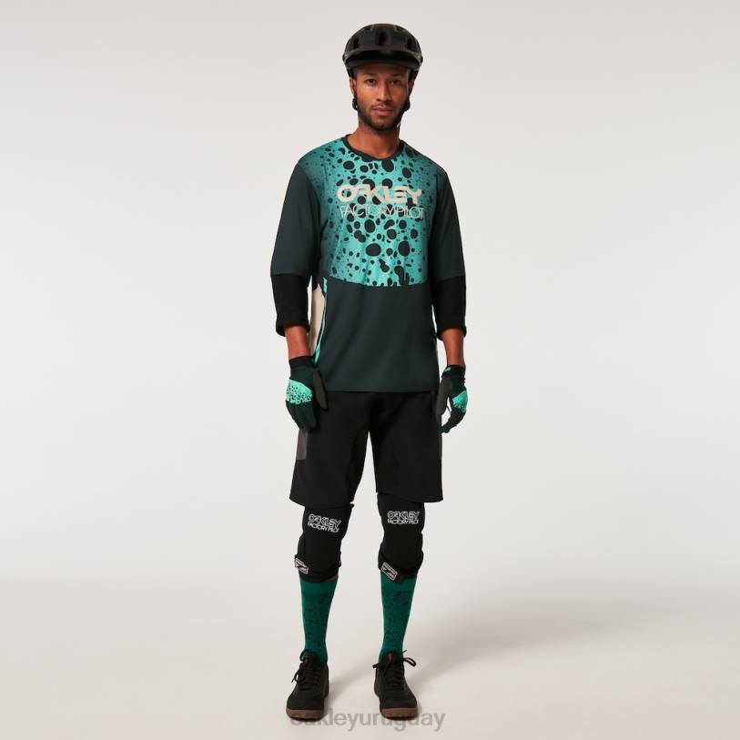 Oakley camiseta maven rc ss XT4H2610 ropa rana verde