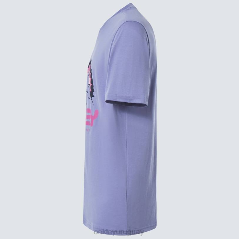 Oakley camiseta montañas fuera b1b XT4H2246 ropa nueva lila