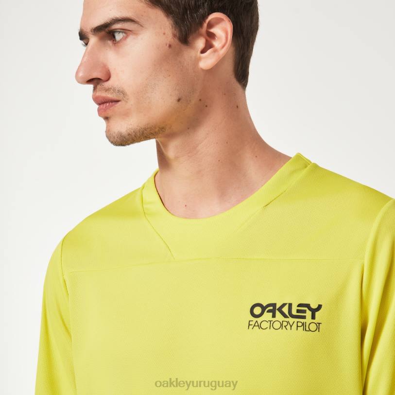 Oakley camiseta mtb factory pilot lite ii XT4H2348 ropa azufre