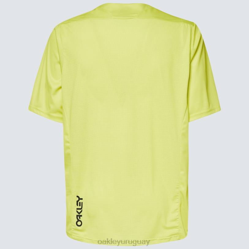 Oakley camiseta mtb piloto lite de fábrica XT4H2530 ropa amarillo fluo