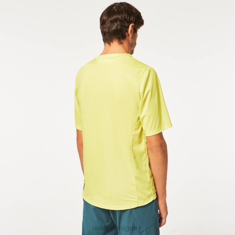 Oakley camiseta mtb piloto lite de fábrica XT4H2530 ropa amarillo fluo