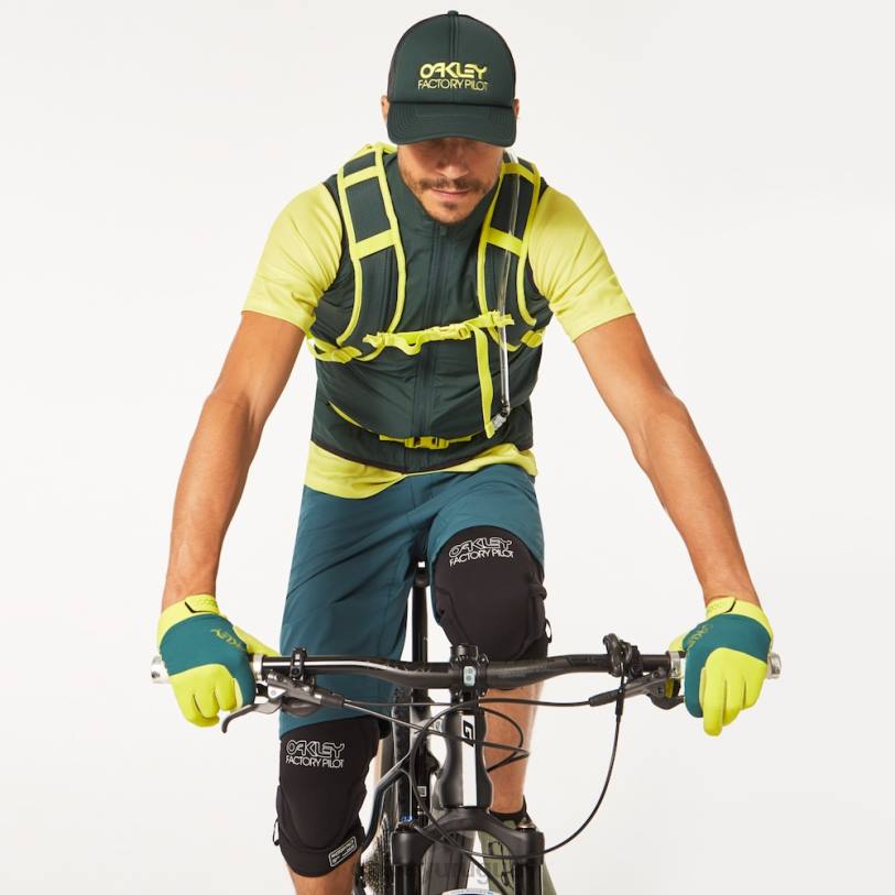 Oakley camiseta mtb piloto lite de fábrica XT4H2530 ropa amarillo fluo