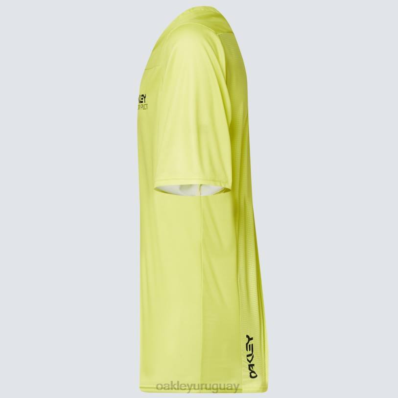 Oakley camiseta mtb piloto lite de fábrica XT4H2530 ropa amarillo fluo